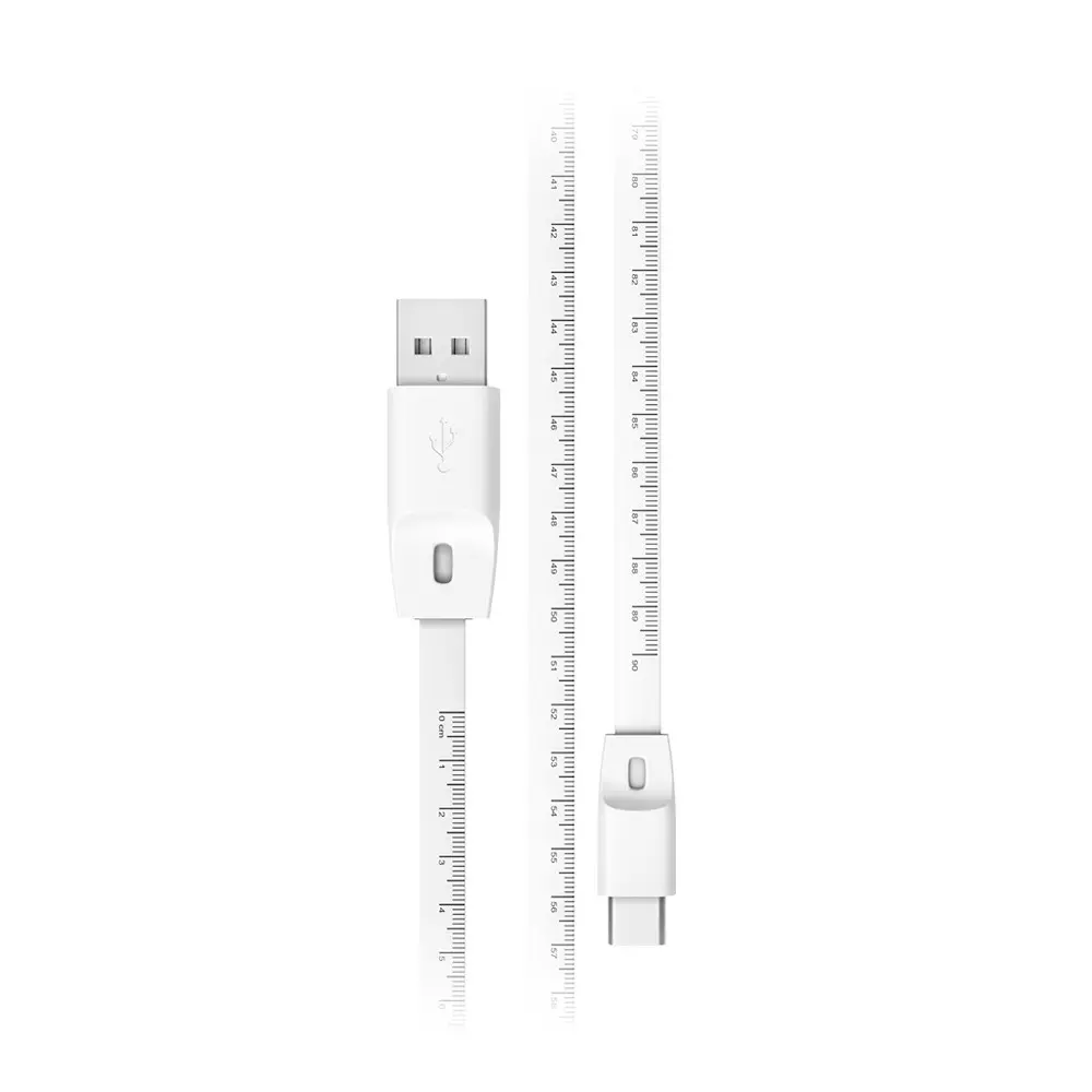 fingers-usb-a-to-usb-c-cable-1-m-cable-length-pvc-material-480-mbps-transfer-speed-classic-white-color-fmc-chargescale-c03
