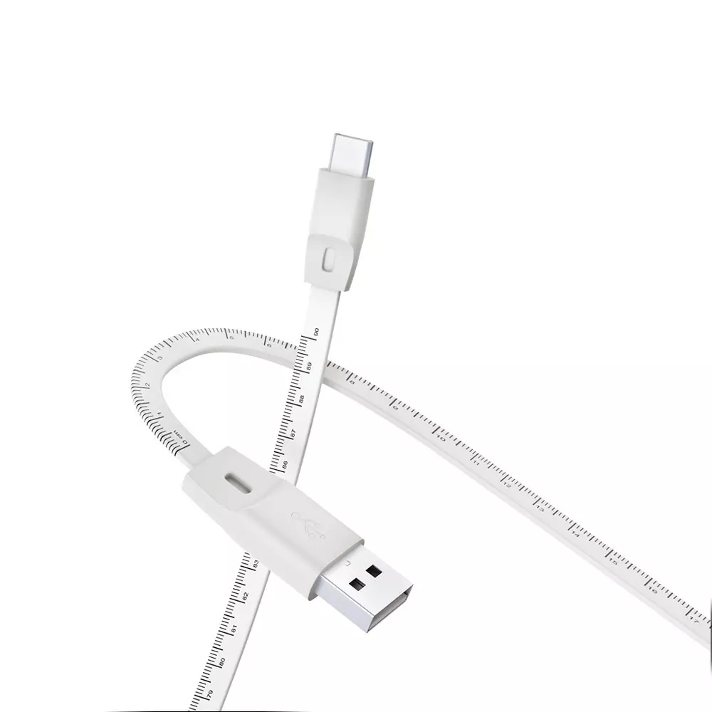 fingers-usb-a-to-usb-c-cable-1-m-cable-length-pvc-material-480-mbps-transfer-speed-classic-white-color-fmc-chargescale-c03