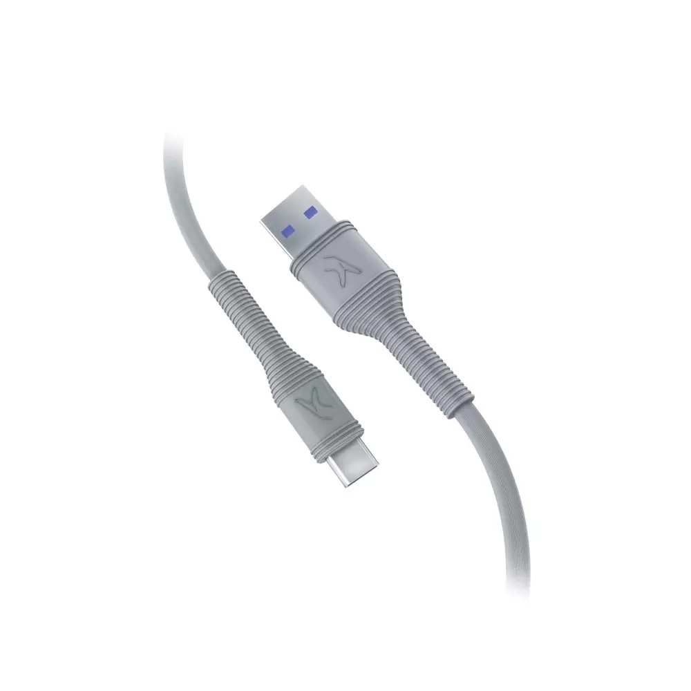 fingers-usb-a-to-usb-c-cable-1-m-cable-length-pvc-material-480-mbps-transfer-speed-steel-grey-color-fsp-c5a