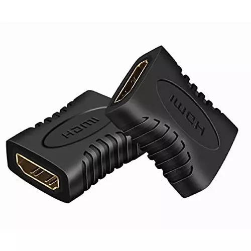 FEDUS HDMI Female to Female Jointer Coupler Extender Connector (Pack of 3 Pcs)