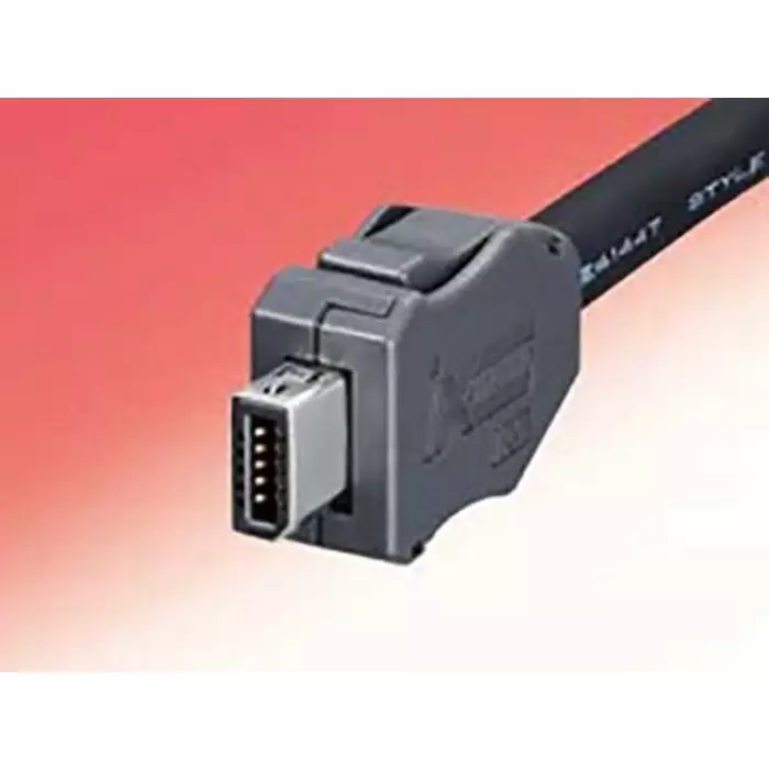 Hirose IxCable Mount Mini I/O Connector Plug 10 Way Shielded, 251-0032-0-00