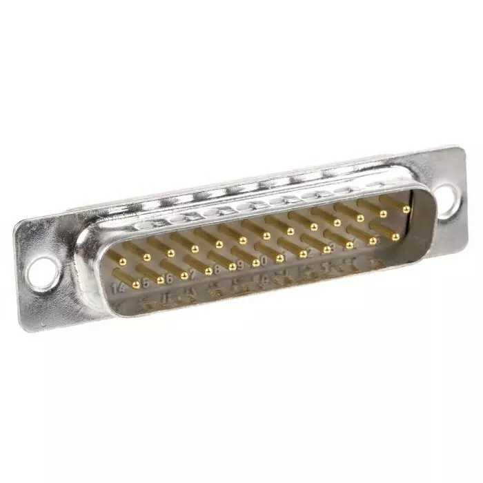 CINCH CONNECTIVITY SOLUTIONS FD 25 Way Panel Mount D-sub Connector Plug 2.76 mm Pitch, FDB-25PTI2/1