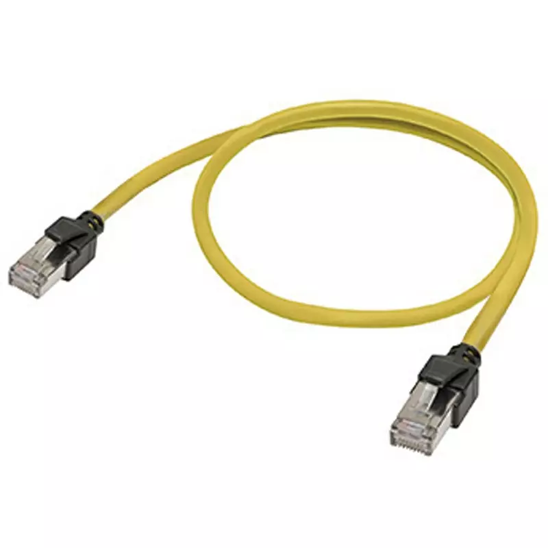 Omron Industrial Ethernet Connector, XS6W-6PUR8SS100CM-YF