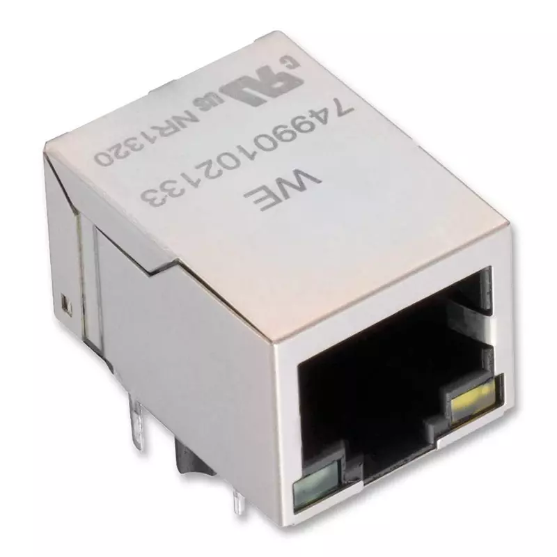 WURTH ELEKTRONIK Jack, Modular, Rj45, 1Port, 8P8C, 7499010211A