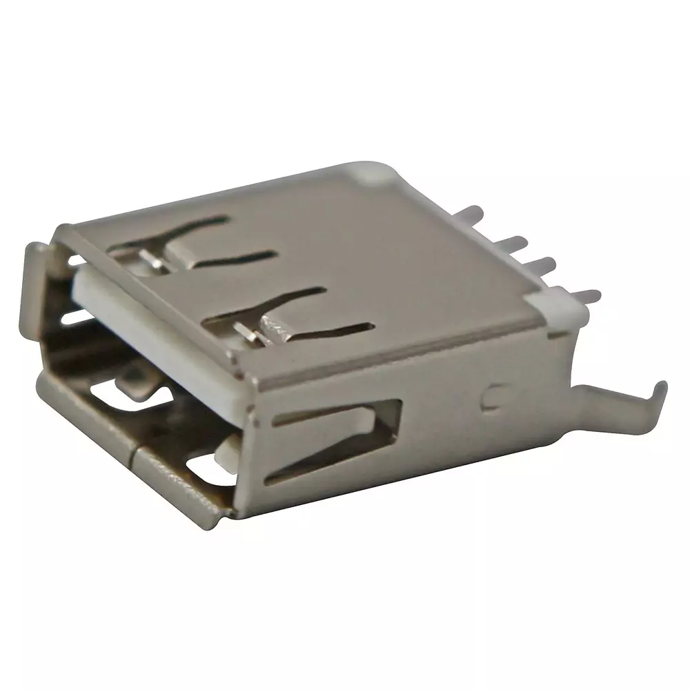 WURTH ELEKTRONIK USB, 2.0 Type A, Receptacle, Tht, 614004135023
