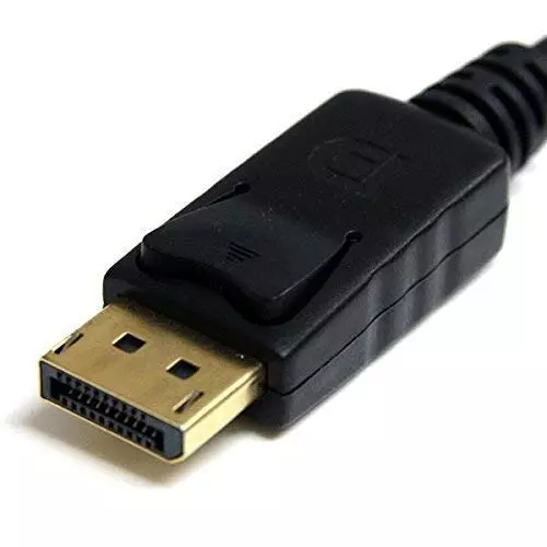 LOTA DisplayPort to VGA Adapter Black Male to Female 1080p Full HD Supports Plug & Play, MST-829-LT