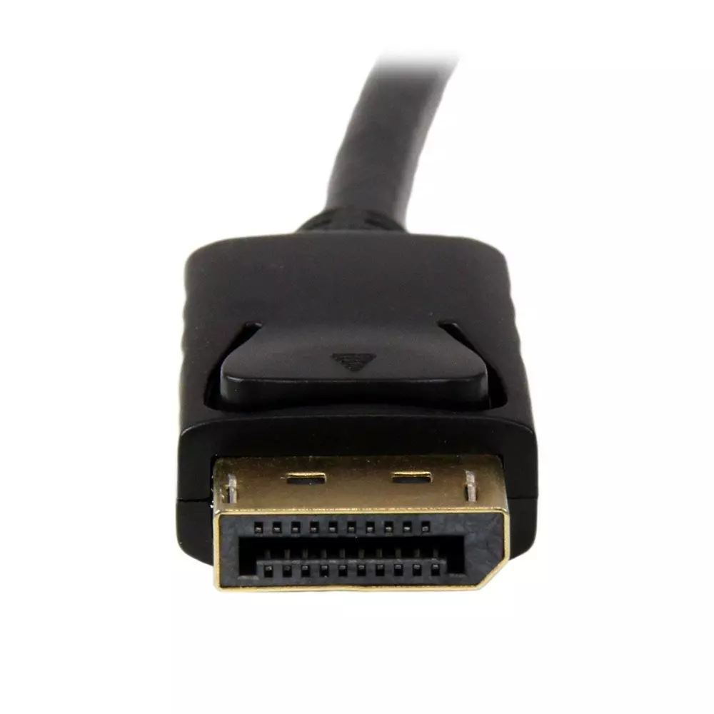 LOTA DisplayPort to VGA Adapter Black Male to Female 1080p Full HD Supports Plug & Play, MST-829-LT
