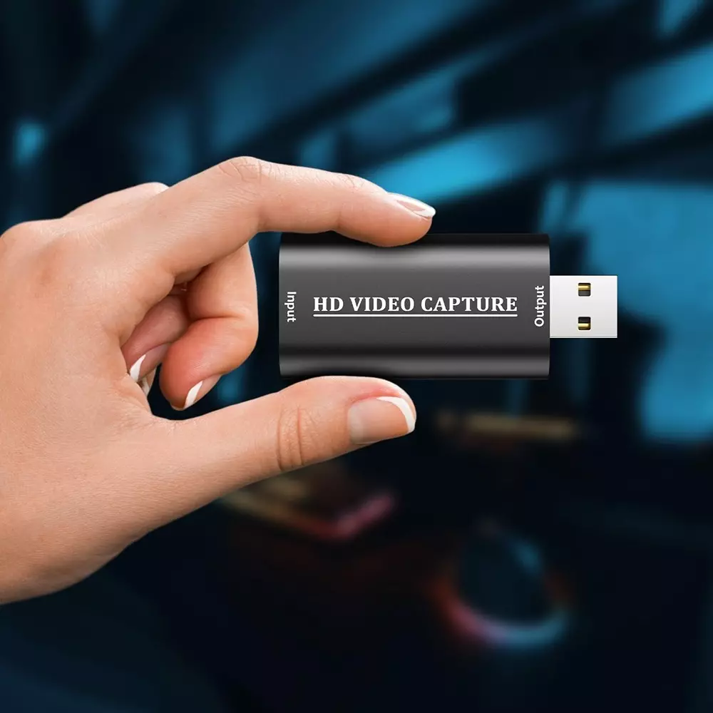 LOTA High-Quality USB 2.0 HDMI Video Capture Card Supports 1080p Plug & Play, MST-1361-LT