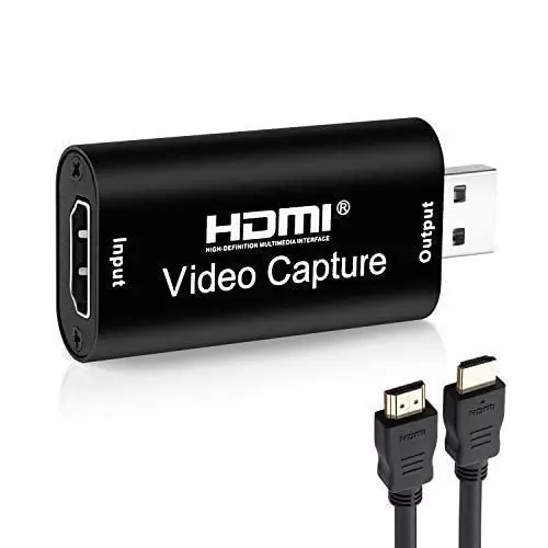 LOTA High-Quality USB 2.0 HDMI Video Capture Card Supports 1080p Plug & Play, MST-1361-LT