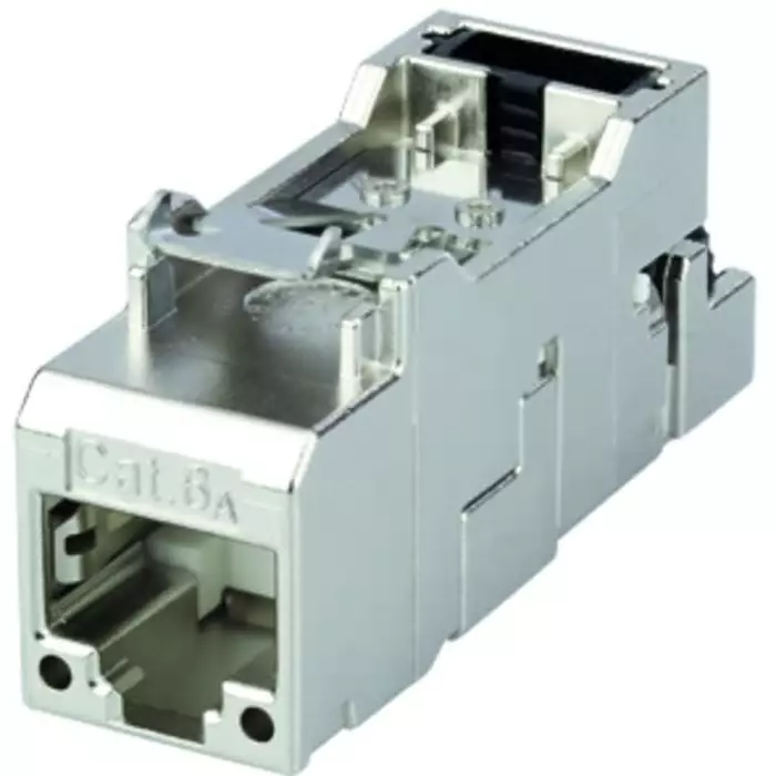 Telegartner AMJ-S Series Plug Ethernet Connector Keystone Mount Cat6a 1 Port 1 -Way, J00029A2001