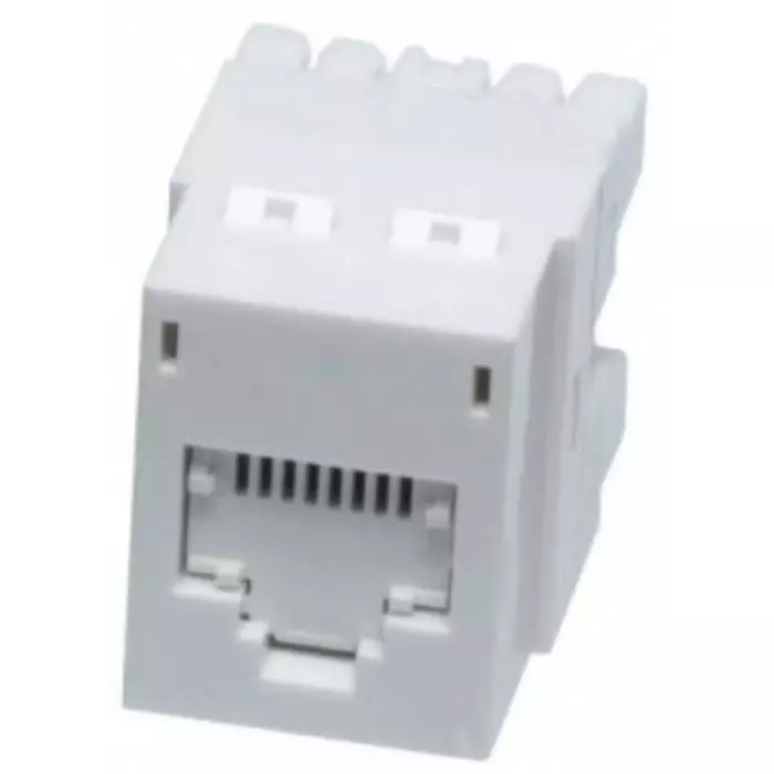 Molex Female Ethernet Connector Snap-In Cat6 1 Port 1 -Way, 181970080