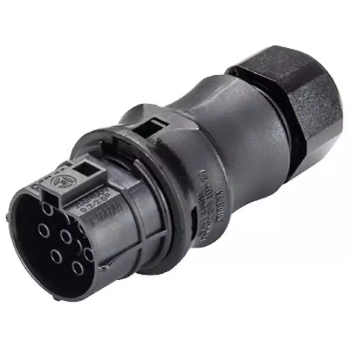 WIELAND ELECTRIC RST CLASSIC Series Connector 7-Pole Female 7-Way 16 Amp, 96.071.4053.1