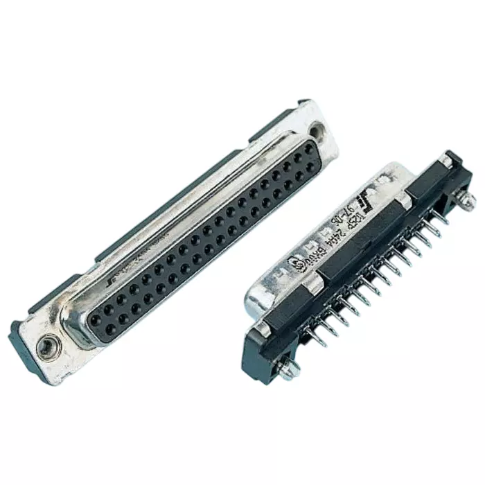 Amphenol ICC Delta D 15 Way Through Hole D-sub Connector Plug 2.74 mm Pitch with 4-40 UNC Inserts, D15P24A4GX00LF