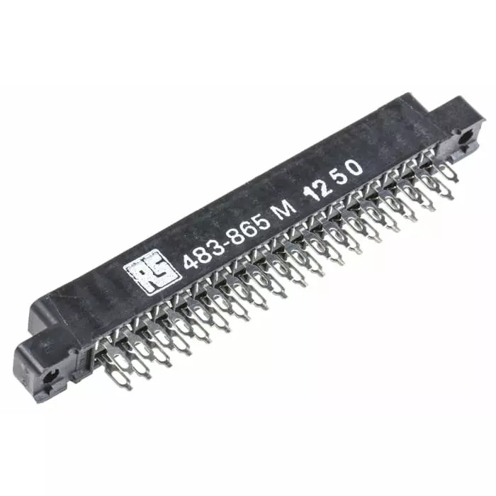 CINCH CONNECTIVITY SOLUTIONS Edge Connector 18-Contacts 3.96 mm Pitch 2-Row Solder Termination, BA000070000E000