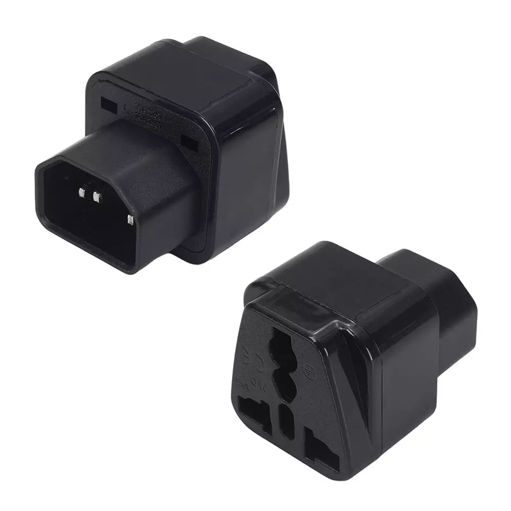 makworld-ups-iec-c14-male-to-universal-female-socket-power-adapter-converter-ac110-250-v-input-voltage-black
