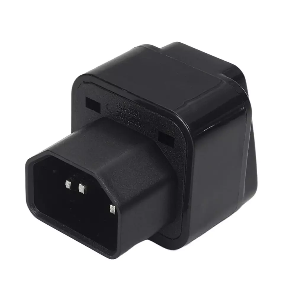 makworld-ups-iec-c14-male-to-universal-female-socket-power-adapter-converter-ac110-250-v-input-voltage-black