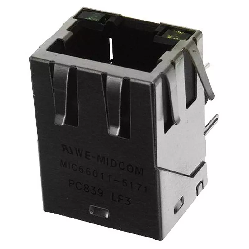 WURTH ELEKTRONIK Jack, Modular, Rj45, Smt, 1Port, 8P8C, 7498011122R