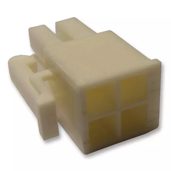 WURTH ELEKTRONIK Housing, Rcpt, Dual Row, 4 Way, Nylon, 649004113322 (Pack of 10)