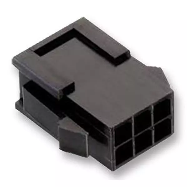 WURTH ELEKTRONIK Plug, 3mm, Dual Row, Ears, 2Way, 66200221822 (Pack of 10)