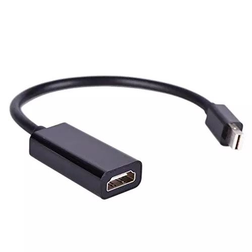 LOTA Mini DisplayPort to HDMI Female Adapter Black 1080p Full HD Support, MST-1352-LT