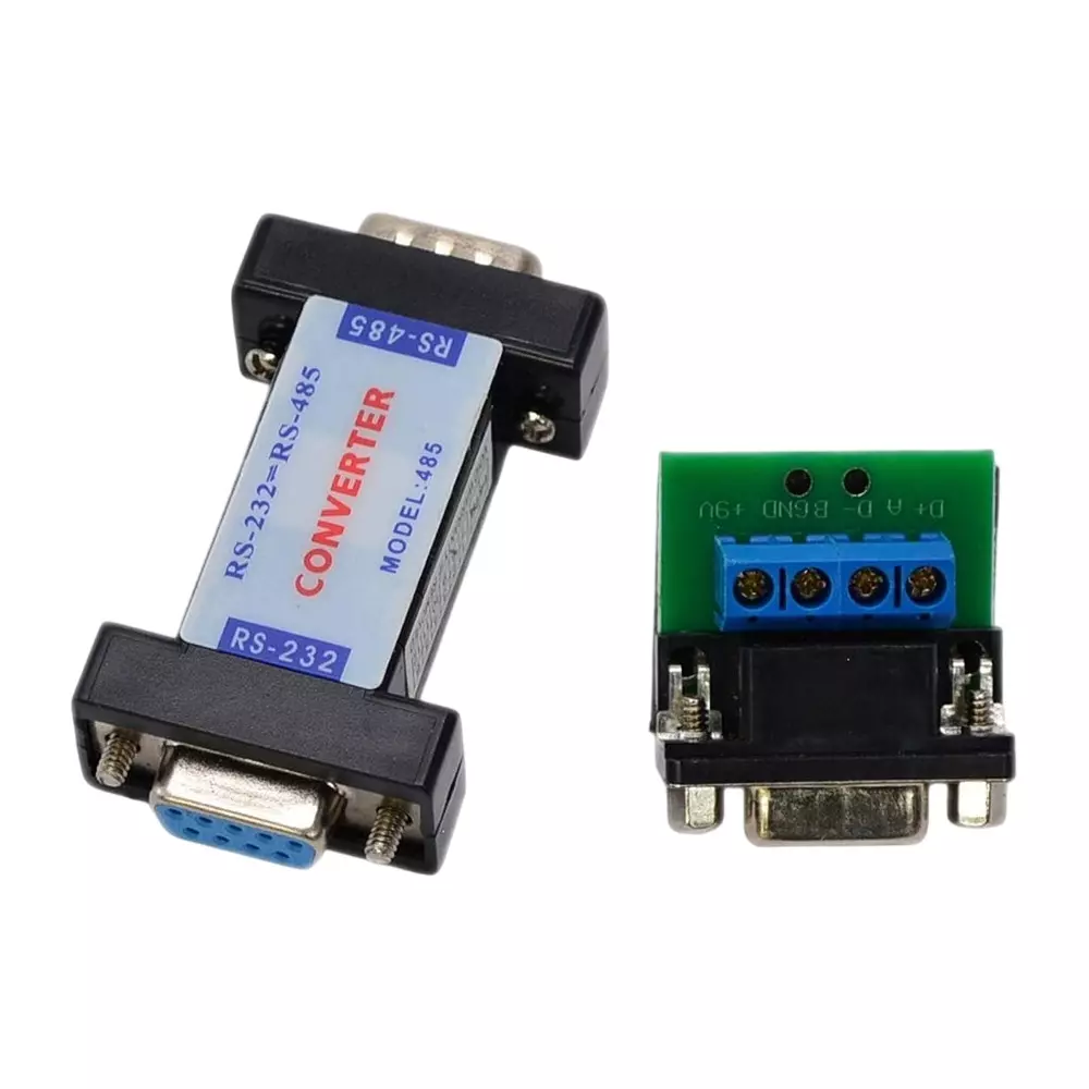 LOTA RS232 to RS485 Converter Adapter Black with Terminal Board, MST-1240-LT
