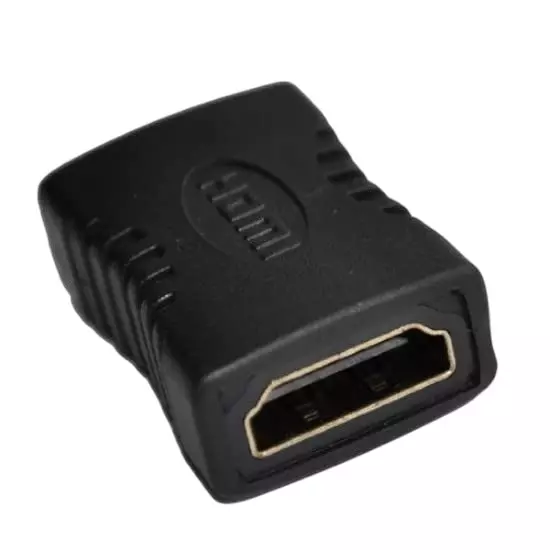 LOTA High-Speed HDMI Coupler Female to Female Supports 1080p 4K UHD Black, MST-1708-LT