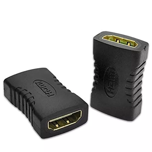 LOTA High-Speed HDMI Coupler Female to Female Supports 1080p 4K UHD Black, MST-1708-LT