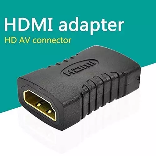 LOTA High-Speed HDMI Coupler Female to Female Supports 1080p 4K UHD Black, MST-1708-LT