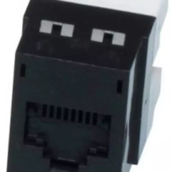 Molex Female Ethernet Connector Snap-In Cat6 1 Port 1 -Way, 181970081