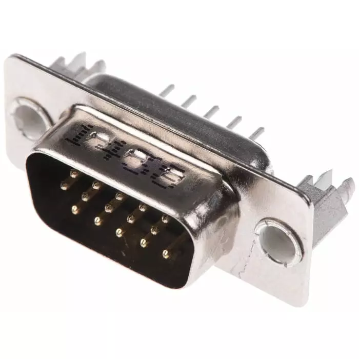 Amphenol ICC 10090928 15 Way Through Hole D-sub Connector Plug 2.29 mm Pitch, 10090928-P154XLF