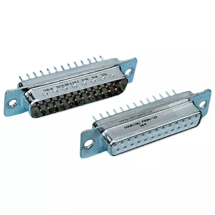 Amphenol ICC D 37 Way Through Hole D-sub Connector Plug 2.76 mm Pitch, DC37P364TXLF (Pack of 100)