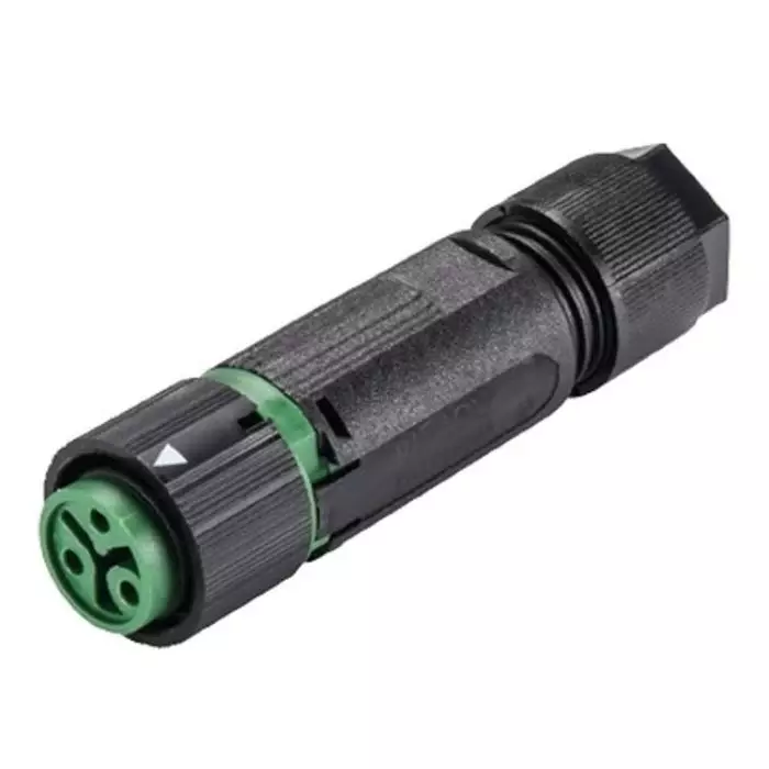 WIELAND ELECTRIC RST MINI Series Connector 3-Pole Female 3-Way Push-In 16A IP66 IP68 IP69, 46.031.4555.7 (Pack of 100)