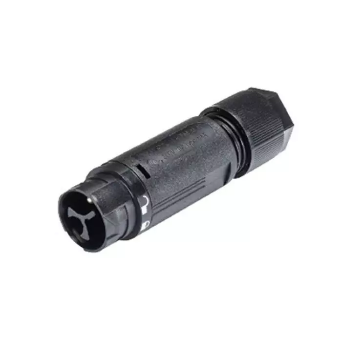 WIELAND ELECTRIC RST MINI Series Connector 2-Pole Male 2-Way Push-In 16A IP66 IP68 IP69, 46.032.4554.1