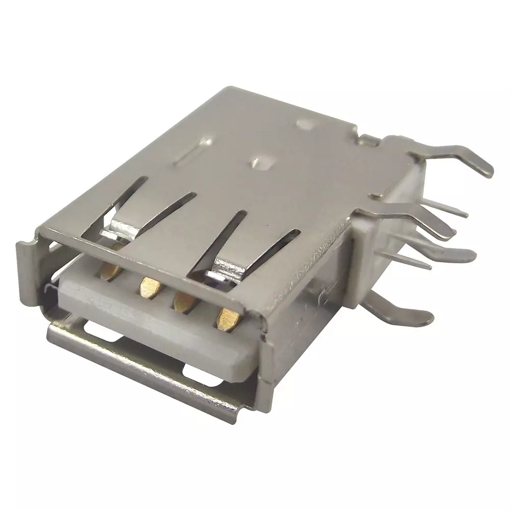 WURTH ELEKTRONIK USB, 2.0 Type A, Receptacle, Smt, 614004134726