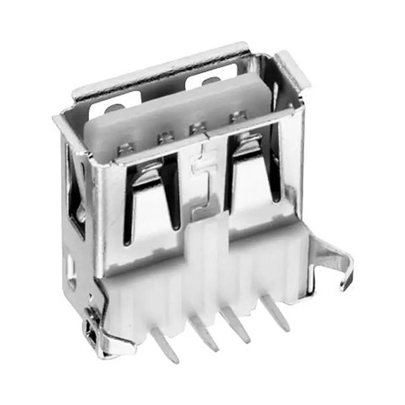 WURTH ELEKTRONIK USB Conn, 2.0 Type A, Receptacle, Tht, 614004190021