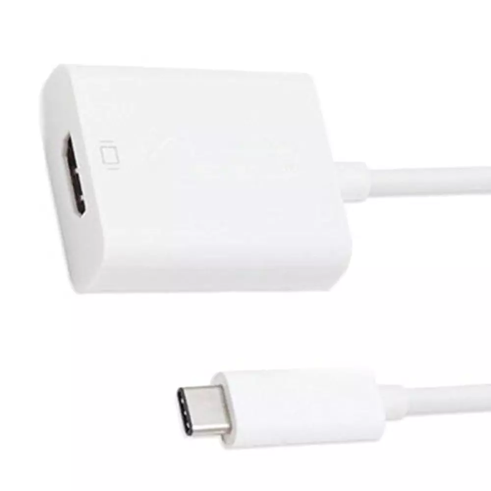 LOTA USB 3.1 Type-C to HDMI Adapter White 4K UHD Display Support Plug & Play, MST-1207-LT