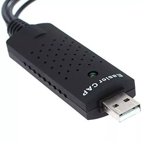 LOTA EasyCAP USB 2.0 Video & Audio Capture Card Adapter for Record & Digitize Analog Video, MST-830-LT