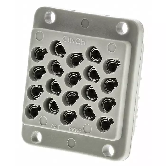 CINCH CONNECTIVITY SOLUTIONS Automotive Connector Socket Green Panel Mount 20 Way, JA778510000E000