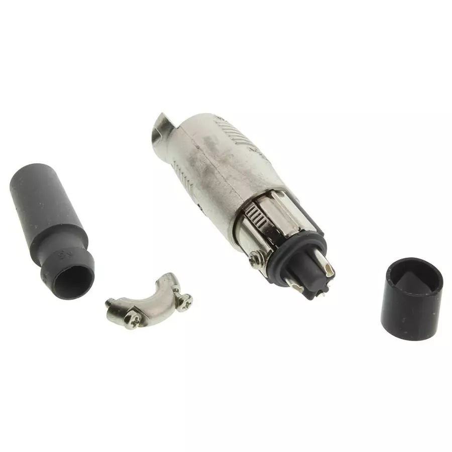 ITT CANNON XLR Connectors CONNECTOR, XLR, JACK, 4 POSITION, XLR-4-11C