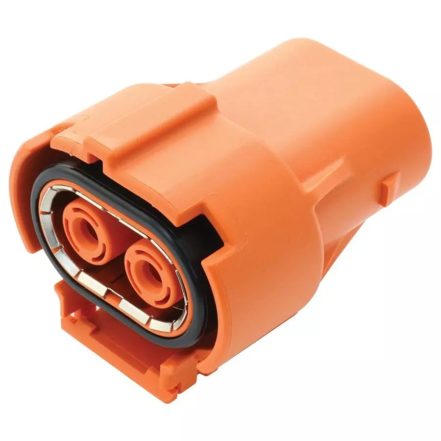 AMPHENOL INDUSTRIAL POWER CONNECTOR, PLUG, 2POS, 11.1MM, ELP2Y3