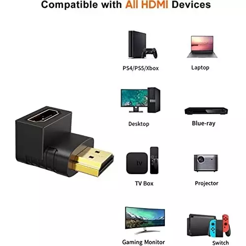 fedus-hdmi-adapter-4k-male-to-female-right-angle-l-type-pack-of-2-pcs