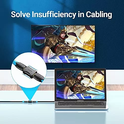 FEDUS HDMI Female to Female Coupler Extender Adapter Connector