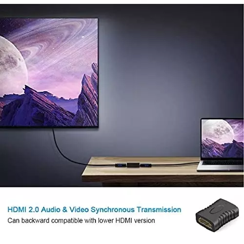 FEDUS HDMI Female to Female Coupler Extender Adapter Connector