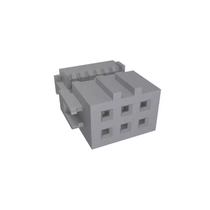 Amphenol ICC 6-Way IDC Connector Socket for Cable Mount 2-Row, 71600-606LF (Pack of 864)
