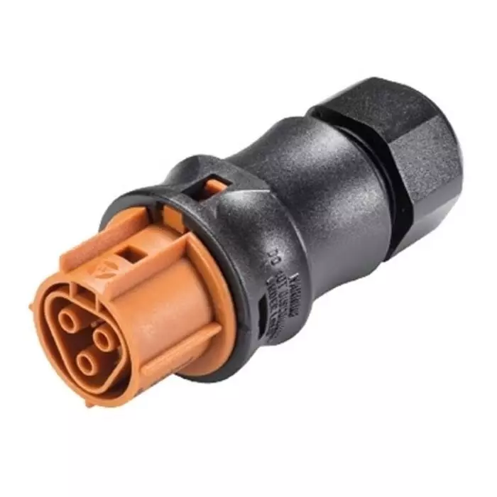 WIELAND ELECTRIC RST CLASSIC Series Connector 3-Pole Female 3-Way Push-In 20 Amp, 96.031.4151.4 (Pack of 10)
