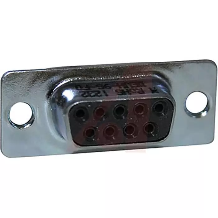 CINCH CONNECTIVITY SOLUTIONS DEUH 9 Way Cable Mount D-sub Connector Socket, DEUH-9S-FO