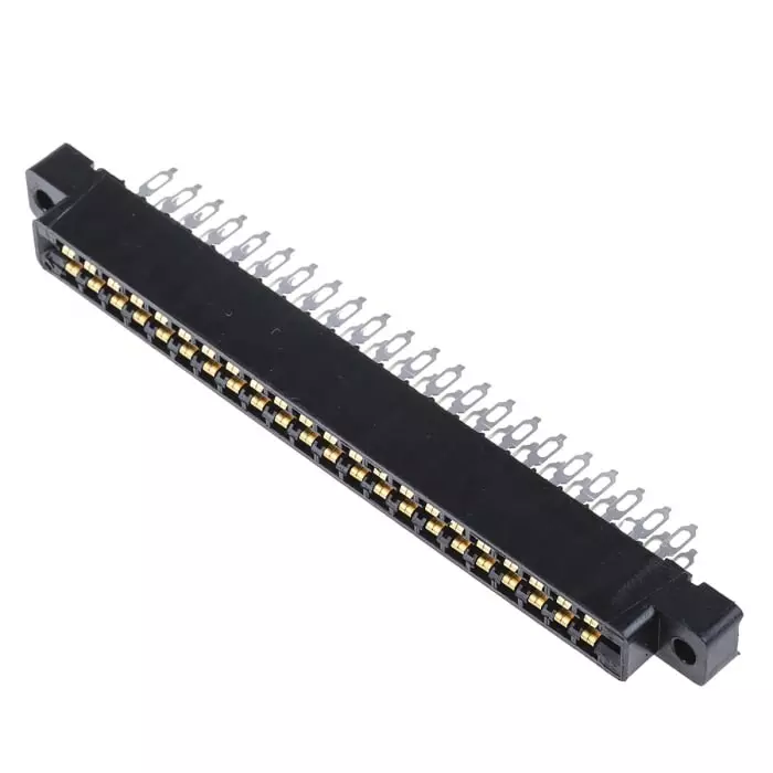 CINCH CONNECTIVITY SOLUTIONS Edge Connector 44-Contacts 3.96 mm Pitch 2-Row Solder Termination, BA000060000E000