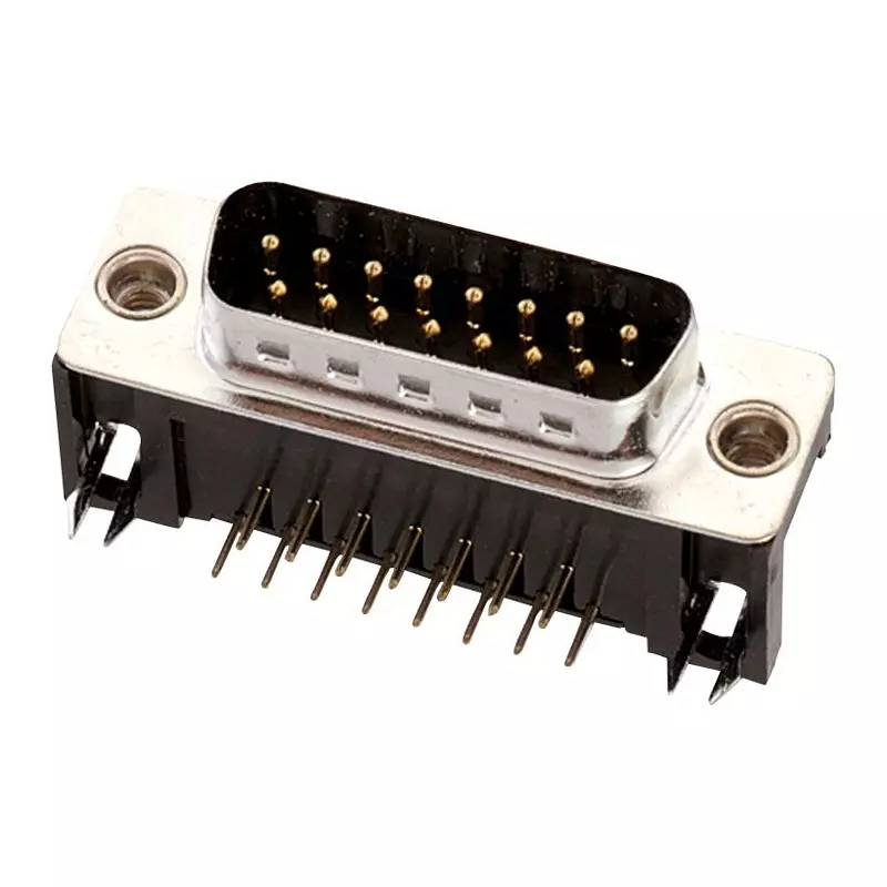 WURTH ELEKTRONIK D-Sub Conn, R/A, Plug, 9Pos, Th, 618009233721