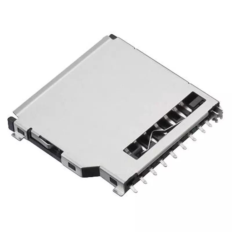 WURTH ELEKTRONIK Connector, Sd Card, Push Pull , Smt, R/A, 693063010911