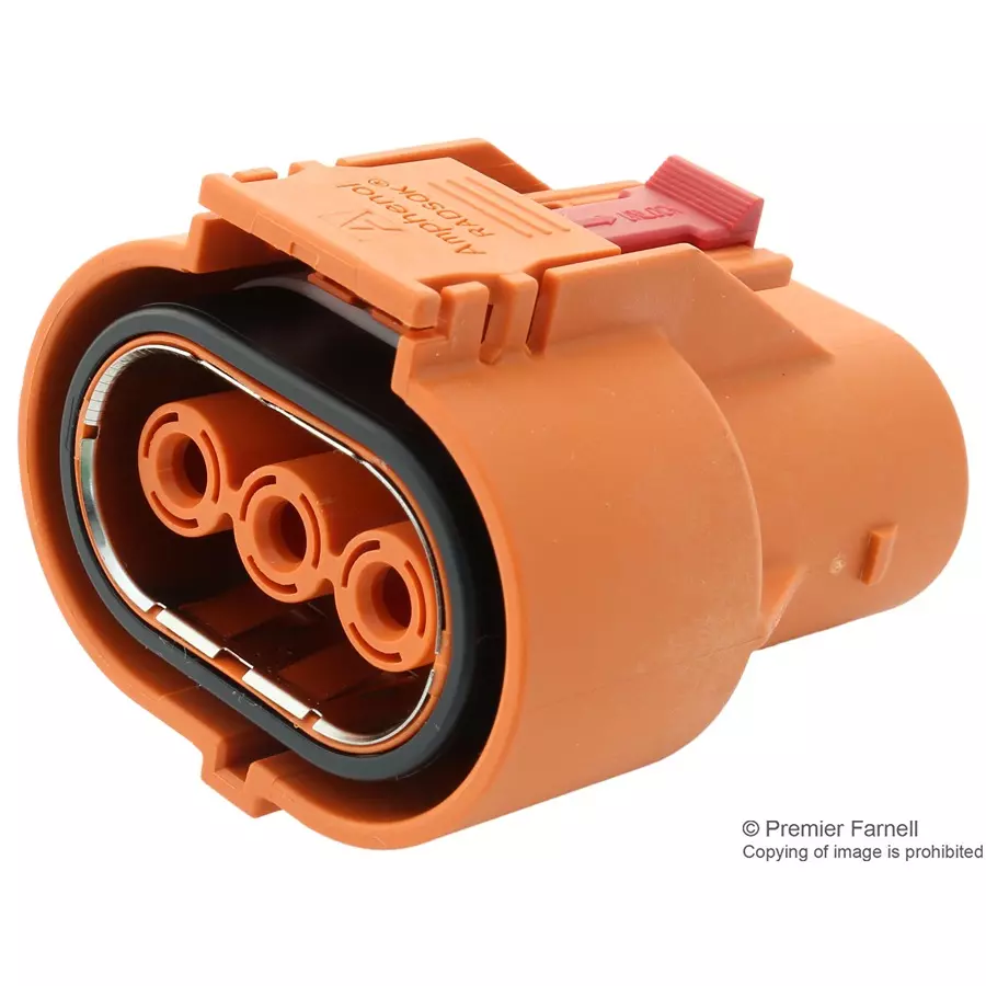 AMPHENOL INDUSTRIAL POWER CONNECTOR, PLUG, 3POS, 11.1MM, ELP3Y2